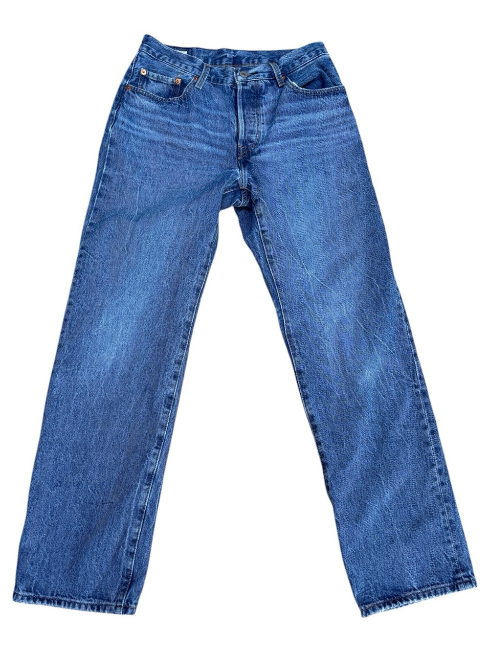 Levi’s 501 90’s Premium Denim Jeans Big E Straight Leg Button Fly